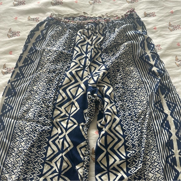 Angie Multicolor Wide Leg Pants - Picture 3 of 4